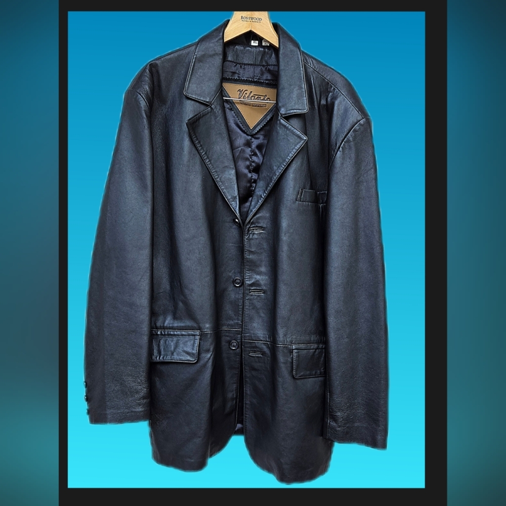 Valentino Black Leather Jacket
